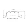 Pagid Racing 4925 RSL29 E4925R29 - Zeichnung Form 4925