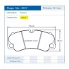 Pagid Racing 4927 RSL29 E4927R29 - Zeichnung Form 4927