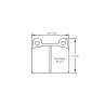 Pagid Racing 4501 RSH29E E4501RSH29E - Zeichnung Form 4501