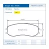 Pagid Racing 4928 RSL2 E4928RSL2 - Zeichnung Form 4928