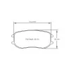 Pagid Racing 4929 RSL29 E4929R29 - Zeichnung Form 4929