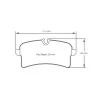 Pagid Racing 4938 RSC1 E4938RSC1 - Zeichnung Form 4938
