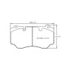 Pagid Racing 4941 RSC1 E4941RSC1 - Zeichnung Form 4941