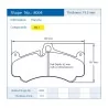 Pagid Racing 8004 RSL1 E8004RSL1 - dibujo forma 8004