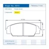 Pagid Racing 8010 RSL29 E8010R29 - Zeichnung Form 8010