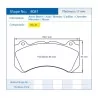 Pagid Racing 8081 RSL29 E8081R29 - shape 8081 drawing