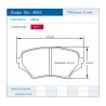 Pagid Racing 8082 RST3 E8082RST3 - Zeichnung Form 8082