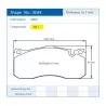 Pagid Racing 8084 RSL1 E8084RSL1 - disegno sagoma 8084