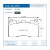 Pagid Racing 8089 RSC1 E8089RSC1 - dessin forme 8089