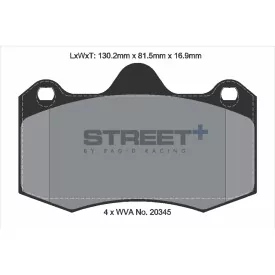 Pagid Street+ T8000SP2001