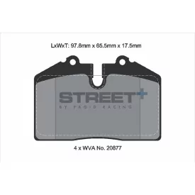 Pagid Street+ T8002SP2001