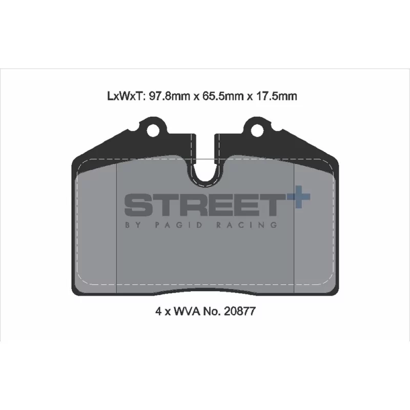 Pagid Street+ T8002SP2001 Pagid Street+ T8002SP2001