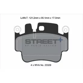 Pagid Street+ T8028SP2001