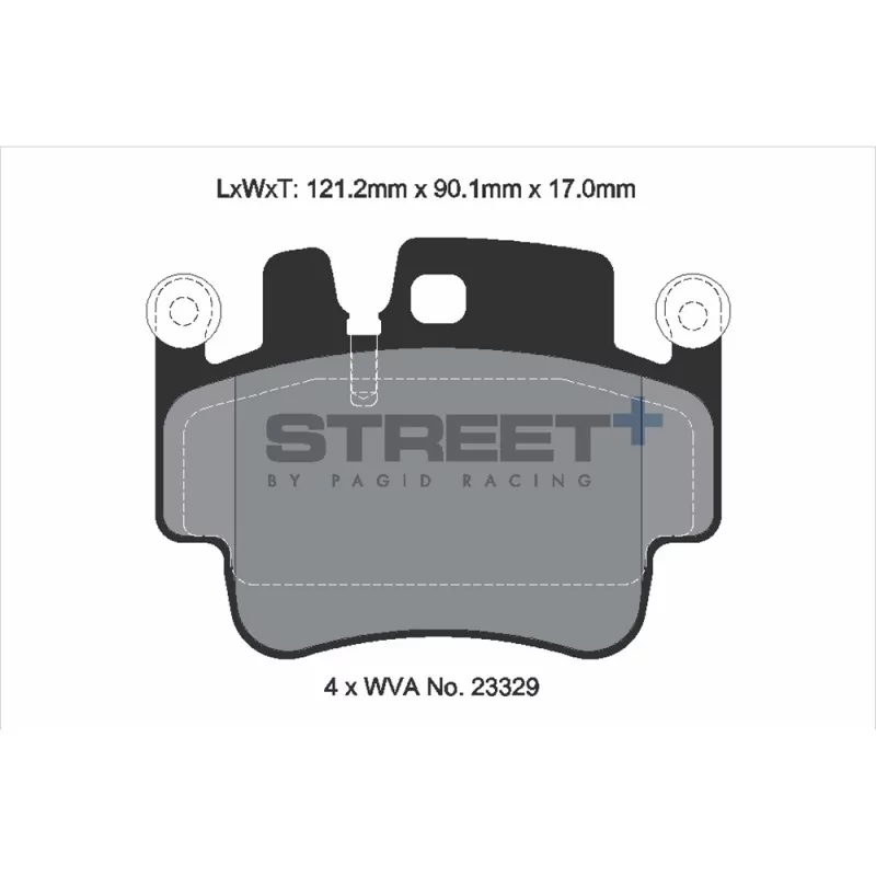 Pagid Street+ T8028SP2001 Pagid Street+ T8028SP2001