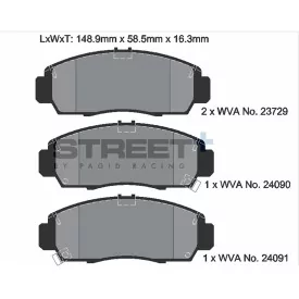 Pagid Street+ T8042SP2001