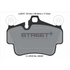 Pagid Street+ T8054SP2001