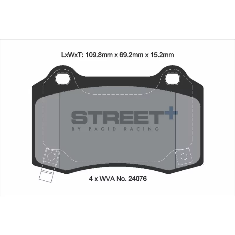 Pagid Street+ T8055SP2001 Pagid Street+ T8055SP2001