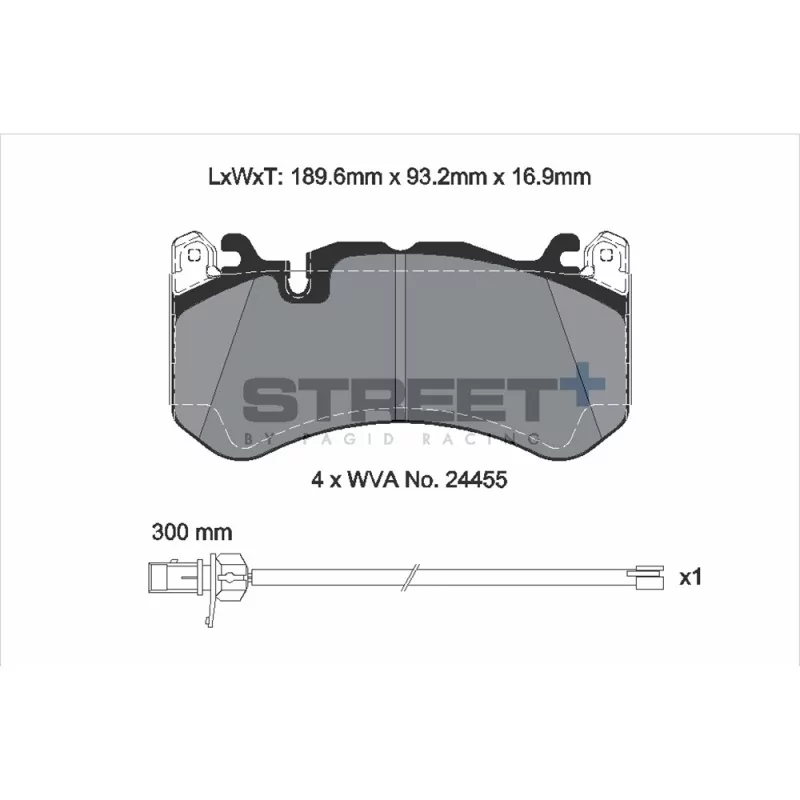 Pagid Street+ T8073SP2001 Pagid Street+ T8073SP2001