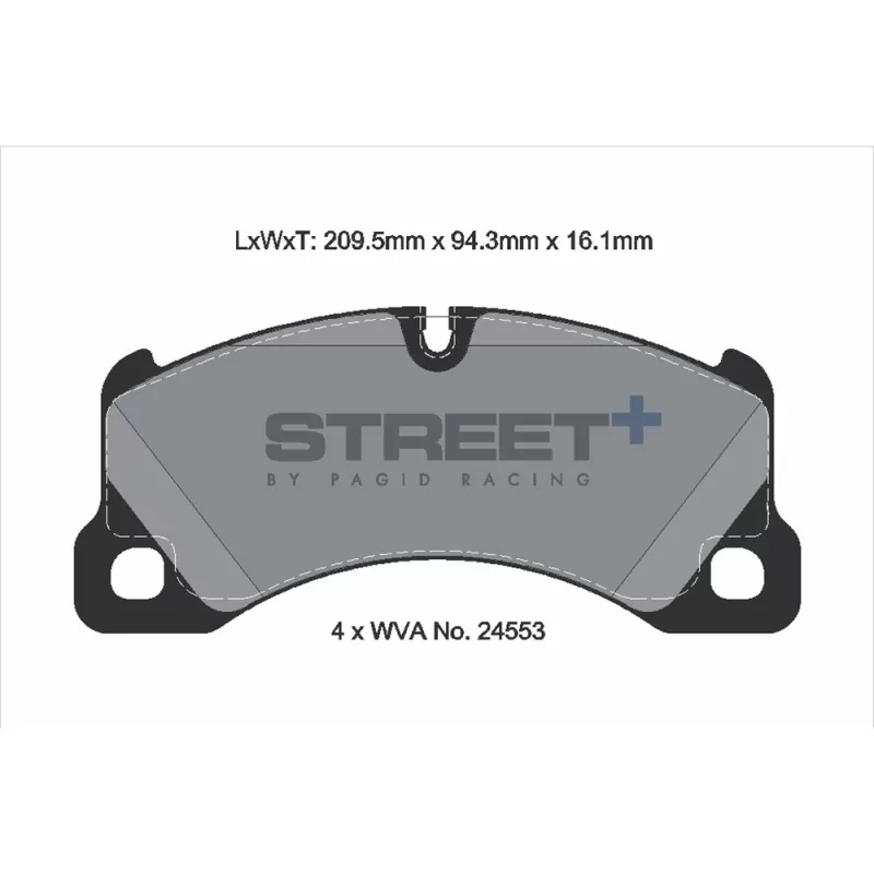 Pagid Street+ T8077SP2001 Pagid Street+ T8077SP2001