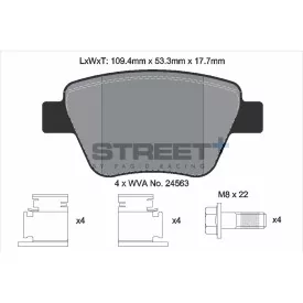 Pagid Street+ T8080SP2001