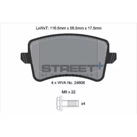 Pagid Street+ T8083SP2001