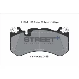 Pagid Street+ T8086SP2001