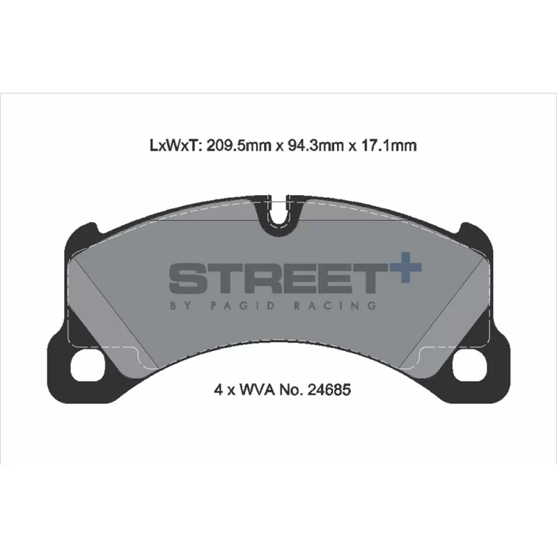 Pagid Street+ T8087SP2001 Pagid Street+ T8087SP2001