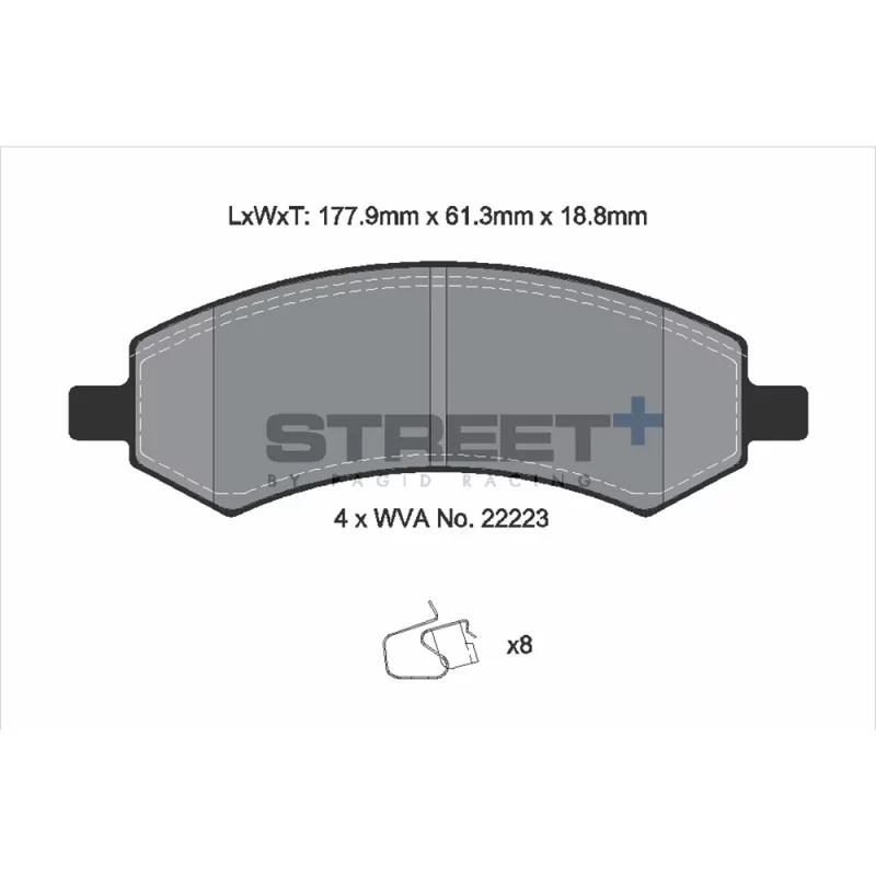 Pagid Street+ T8136SP2001 Pagid Street+ T8136SP2001