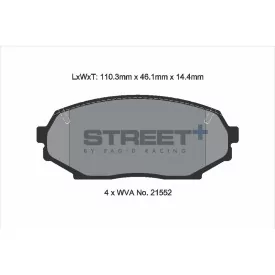 Pagid Street+ T8157SP2001