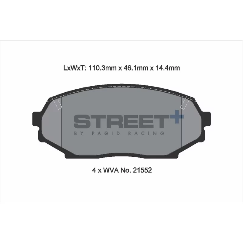 Pagid Street+ T8157SP2001 Pagid Street+ T8157SP2001