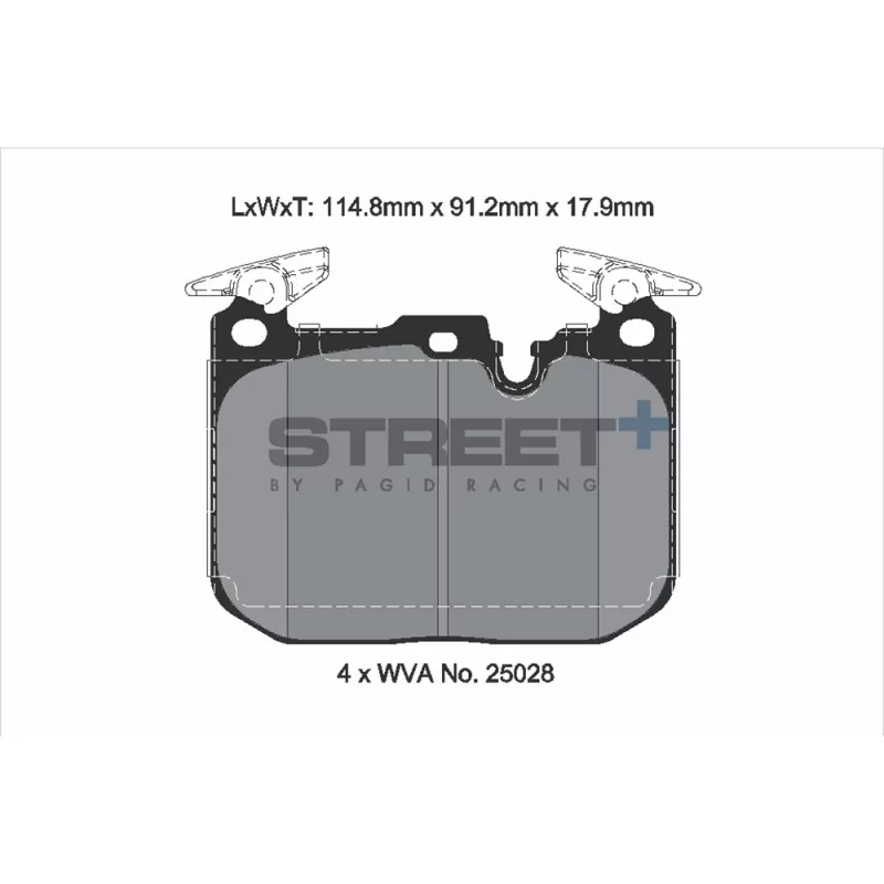 Pagid Street+ T8194SP2001 Pagid Street+ T8194SP2001