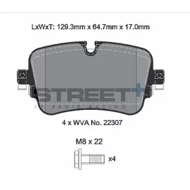 Pagid Street+ T8227SP2001