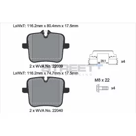 Pagid Street+ T8268SP2001