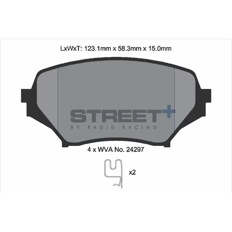 Pagid Street+ T8301SP2001 Pagid Street+ T8301SP2001