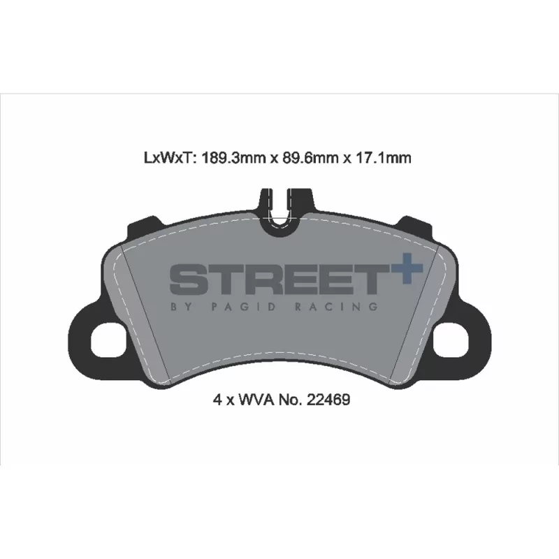Pagid Street+ T8271SP2001