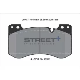 Pagid Street+ T8282SP2001