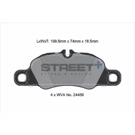 Pagid Street+ T8225SP2001