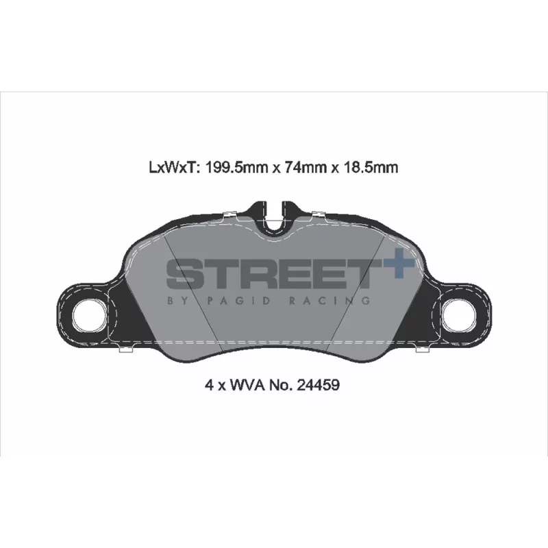 Pagid Street+ T8225SP2001 Pagid Street+ T8225SP2001
