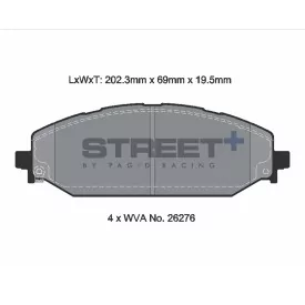 Pagid Street+ T8239SP2001