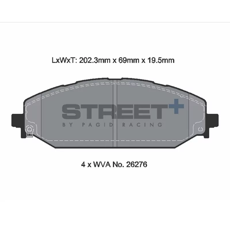 Pagid Street+ T8239SP2001 Pagid Street+ T8239SP2001