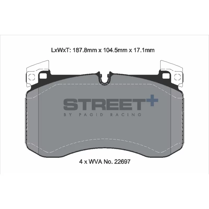 Pagid Street+ T8264SP2001 Pagid Street+ T8264SP2001