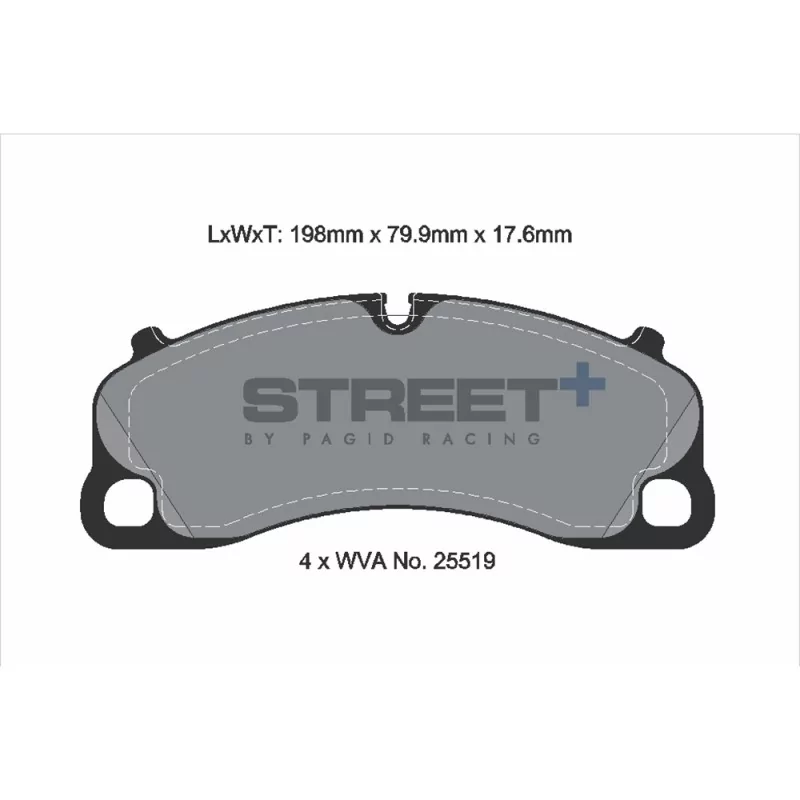 Pagid Street+ T8276SP2001 Pagid Street+ T8276SP2001