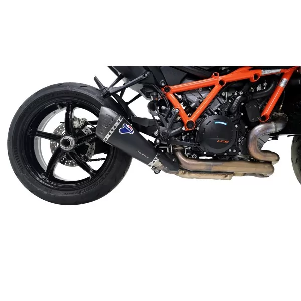 Termignoni Silencieux Slip-On Homologué Acier Inoxydable Titane Noir KTM 1390 Super Duke R / EVO / RR 2024 - 2026