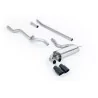 Échappement downpipe-back Milltek MCXAU103 pour Audi Coupe UR quattro 10v Turbo, embouts GT-90 noirs - détail