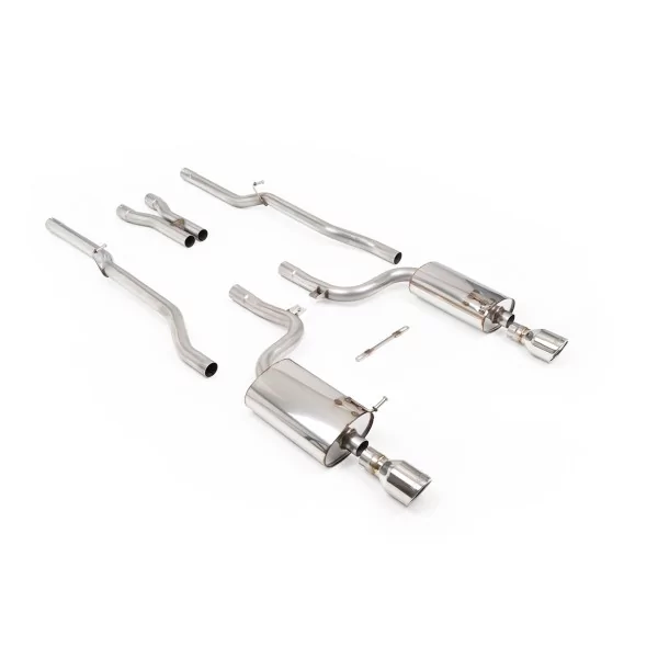 Escape cat-back Milltek SSXAU038 para Audi S4 4.2 V8 quattro B6 Saloon/Sedan Avant & Cabriolet - detalle