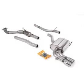 Milltek SSXAU087 turbo-back exhaust for Audi A3 2.0T FSI quattro 5 door SportBack