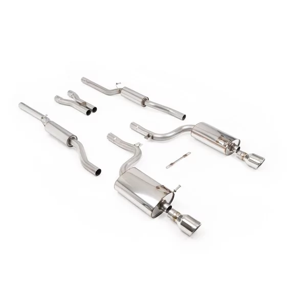 Milltek SSXAU100 cat-back exhaust for Audi - detail