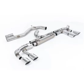 Scarico GPF-back Milltek SSXAU1010 per Audi S3 2.0TFSI Quattro Sportback 310PS & 333PS 8Y, terminali ovali lucidi