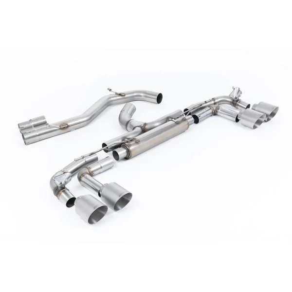 Milltek SSXAU1014 Abgasanlage ab Partikelfilter für Audi S3 2.0TFSI Quattro Sportback 310PS & 333PS 8Y