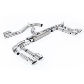Milltek SSXAU1017 for Audi S3, polished oval tips